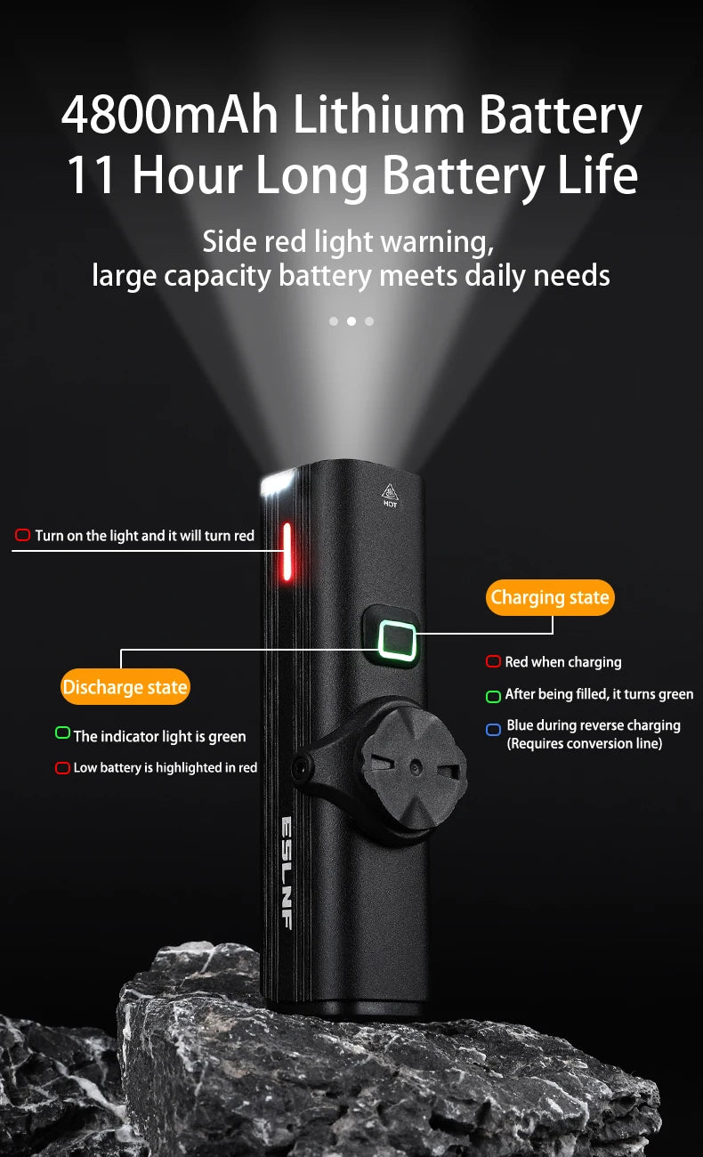 ESLNF Bike Front Light Electric Bikes & Accessories