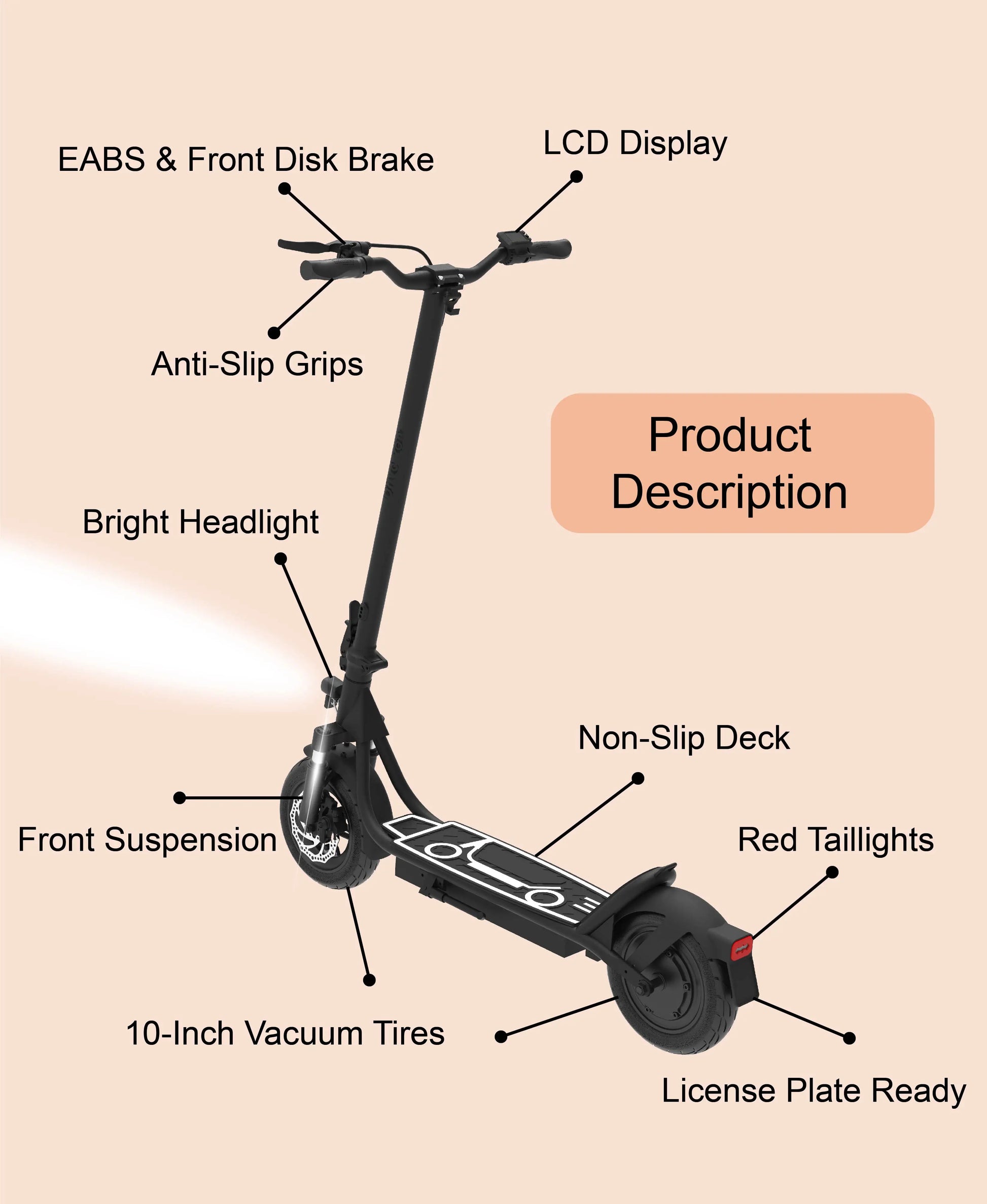 Electric Scooters: 800W or 500W Drive Tron G30 Max E-Scooter Electric Bikes & Accessories