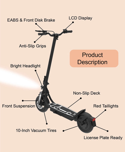 Electric Scooters: 800W or 500W Drive Tron G30 Max E-Scooter Electric Bikes & Accessories