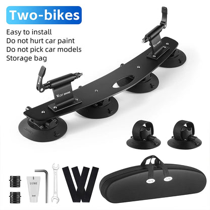 West Biking Suction Roof Bike Rack – The Ultimate Car Carrier for Cyclists