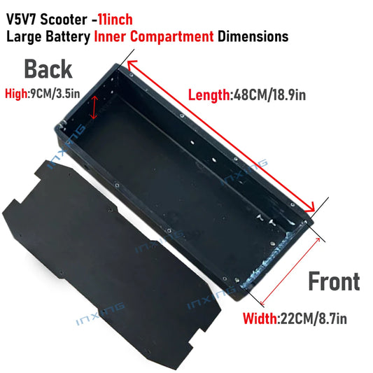 "Electric Scooter Chassis in Aluminium Alloy for V7 Models"