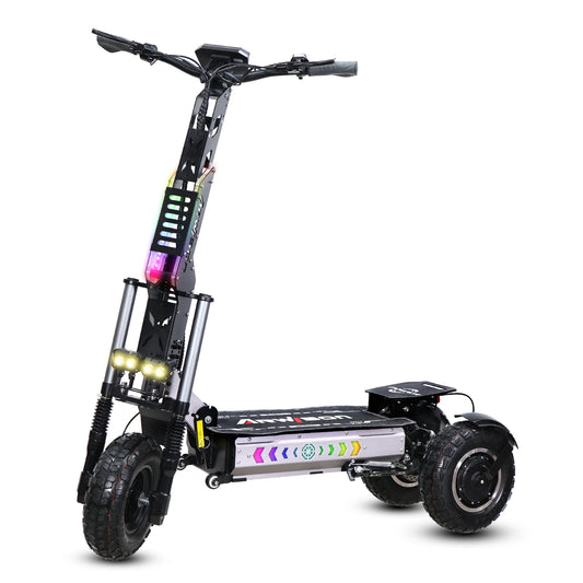  Discover the Arwibon MT30 6000W Electric Scooter. Speed up to 40MPH, foldable, with 13-inch off-road tires and a 60V 27Ah battery. Shop now at Electric Bikes and Accessories.