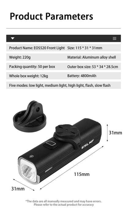 ESLNF Bike Front Light Electric Bikes & Accessories