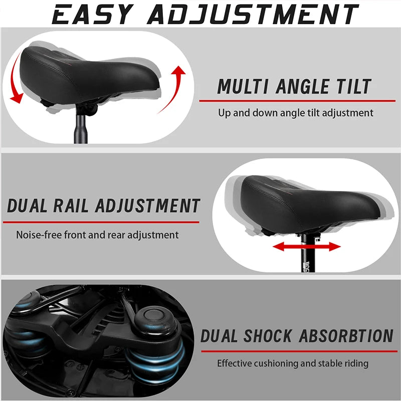 Oversized E-Bike Saddle