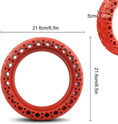 8.5 Inch Rubber Solid Tire Electric Scooter Damping Tyre for Xiaomi Mijia M365 1S Pro Pro2 Mi3 HX 7 Gotrax GXL V2 Hiboy S2 Parts Electric Bikes & Accessories