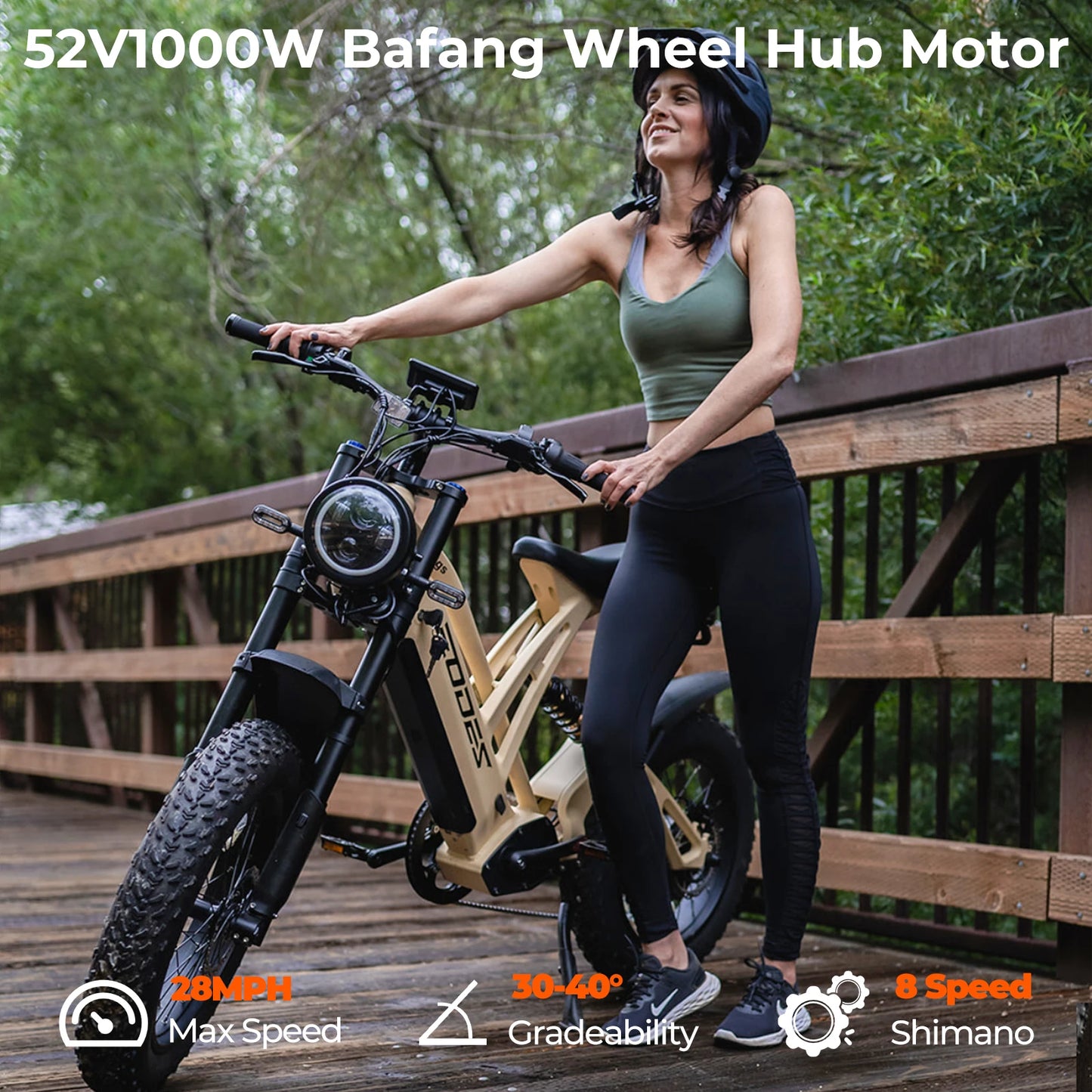 1000W Mountain Adult Electric Bike | Dual Disc Off-Road Power