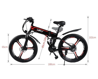 LAFLY X3 1000W Electric Folding Mountain Bike – Performance Meets Versatility My Store