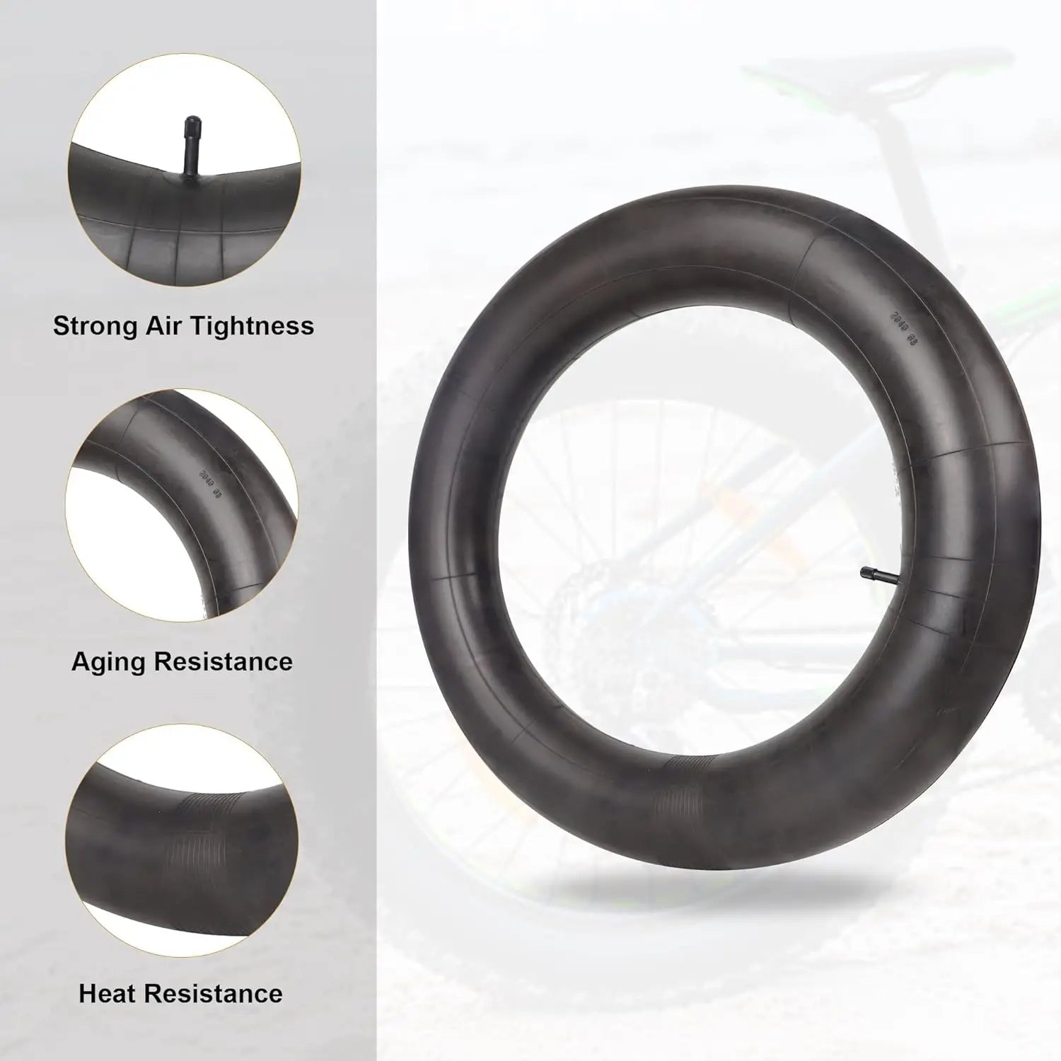 Ensure a smoother and safer ride with the ZUKKA Fat Inner Tube. Whether you’re tackling rugged trails or cruising city streets, these inner tubes provide the reliable performance you need.