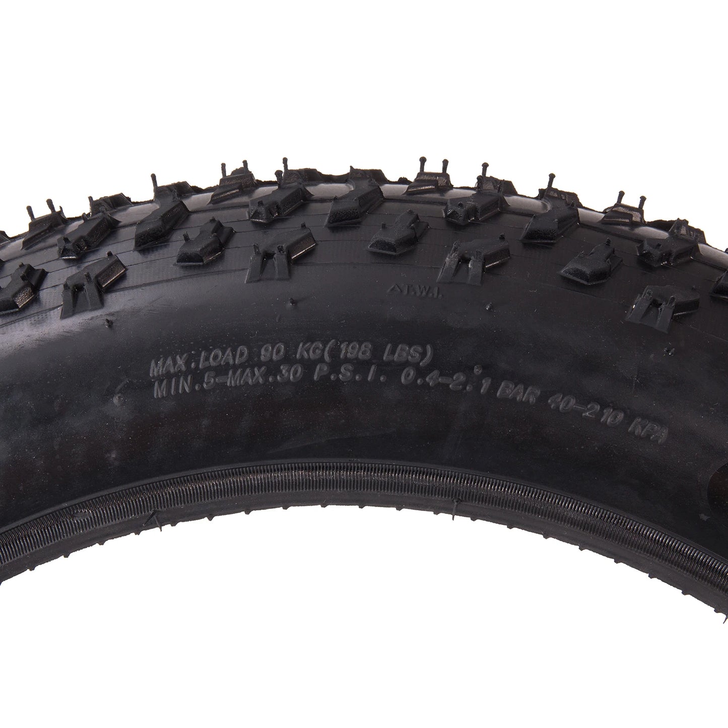 Kenda K1188 Krusade 20x4.0 Fat Bike Tire – Wire Clincher SRC Black