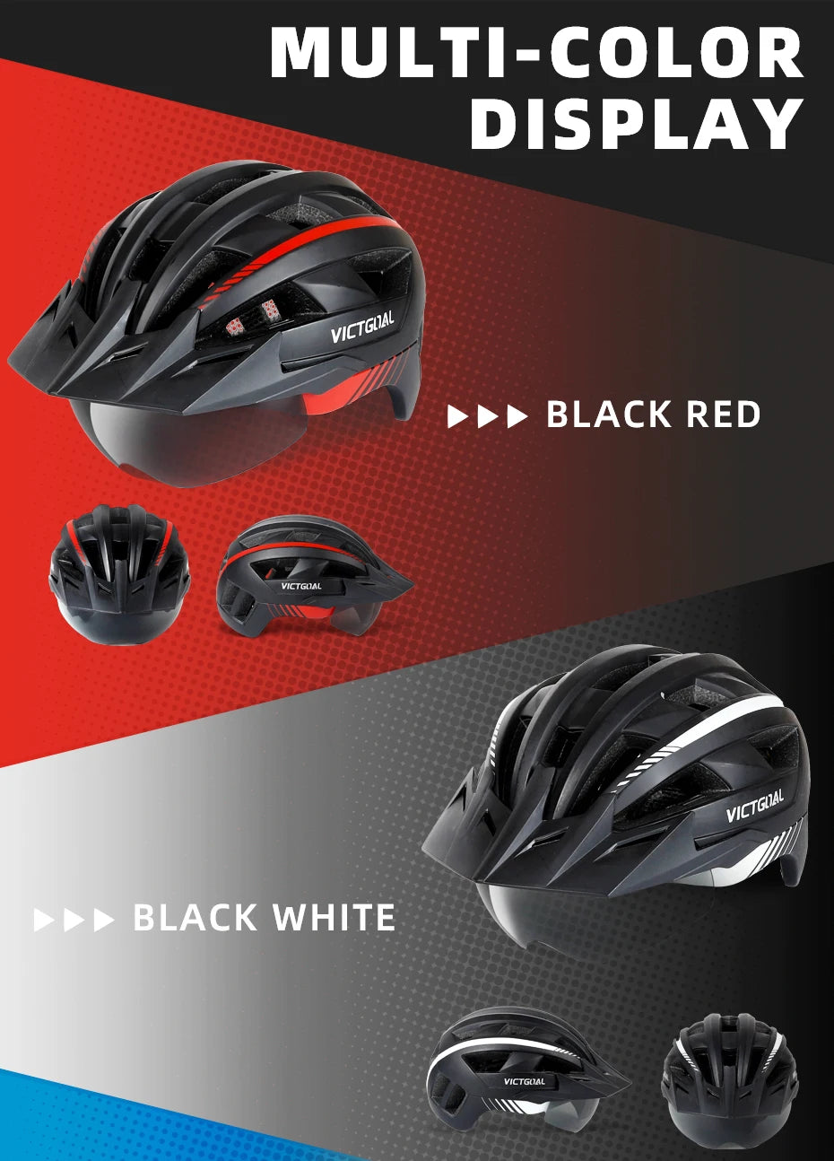 Victgoal MTB Road Bike Helmet – Safety Comfort for Every Ride