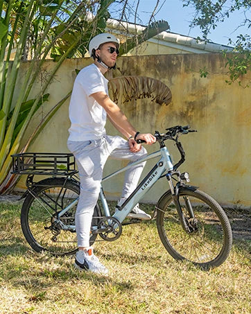 Affordable 26" Electric Bike for Adults with Peak 500W Motor