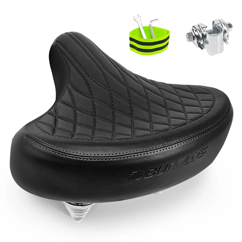 BUCKLOS Oversized Ergonomic E-Bike Saddle