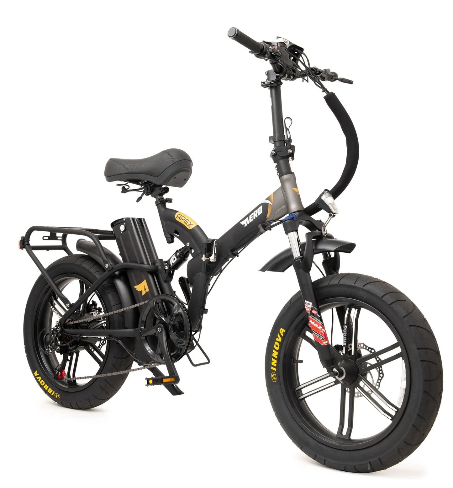 INNOVA Fat Tire 20x4.0 – Electric Bicycle Tire with Tube, Blue/Green/Black