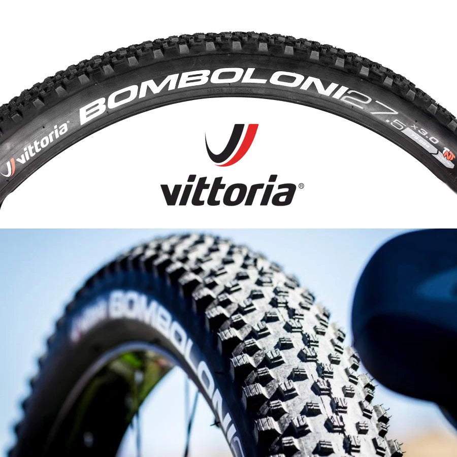 Vittoria Bomboloni 27.5x3.0 E-Bike Tire for Aggressive Trail Rides