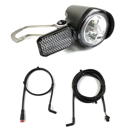 6-60V Ebike Led Light Front Light Universal Electric Bicycle Headlight E-Bike Front Light Spotlight Cycling Parts Accessories Electric Bikes & Accessories