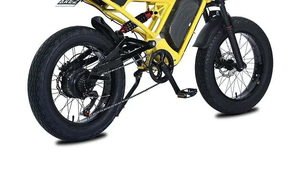 Off-road Electric bicycle 1500W Motor 48V18Ah Lithium Battery Hydraulic Suspension Fat Tire Electric bicycle Bike MountainE-bike Electric Bikes & Accessories