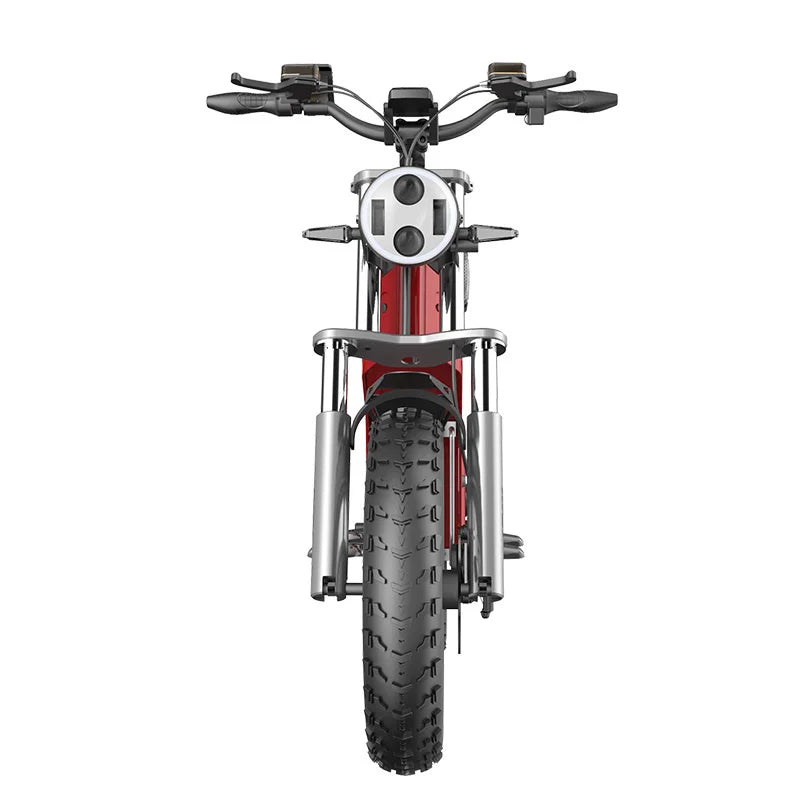 Discover the D-73 Dirt Bike Electric Scooter, equipped with a 1000W brushless motor, touch display, GPS, and a durable aluminum alloy frame. Enjoy speeds over 50 km/h and a range exceeding 60 k