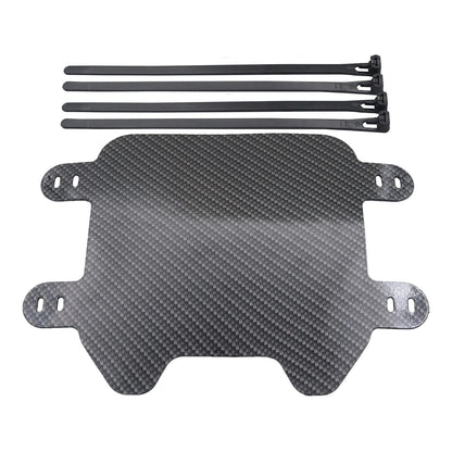 For Sur-ron Motorcycle Front Number Plate Frame Holder Black For SurRon Light BeeX Segway X160 X260 electric off-road motorcycle.