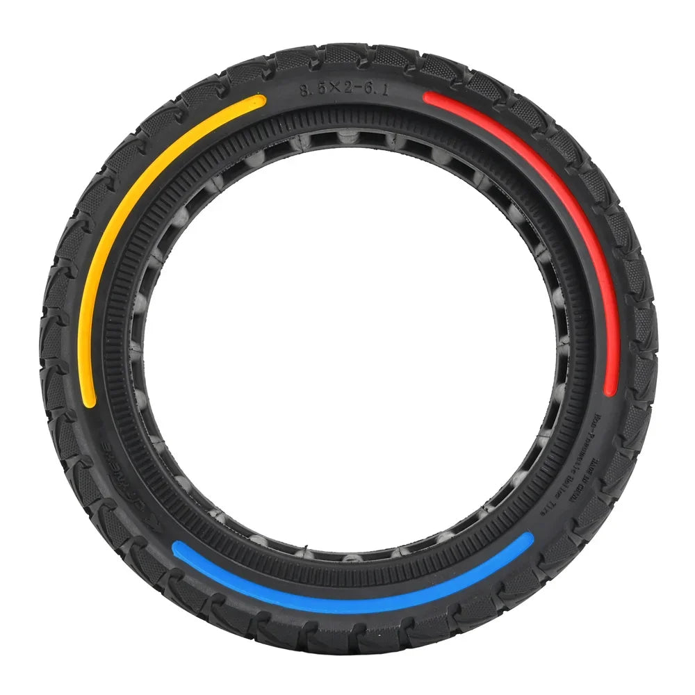 8.5 Inches Damping Durable Wheel 8.5x2-6.1 Honeycomb Solid Tire Colorful for Xiaomi M365 PRO PRO2 1S List Electric Scooter Tyre Electric Bikes & Accessories