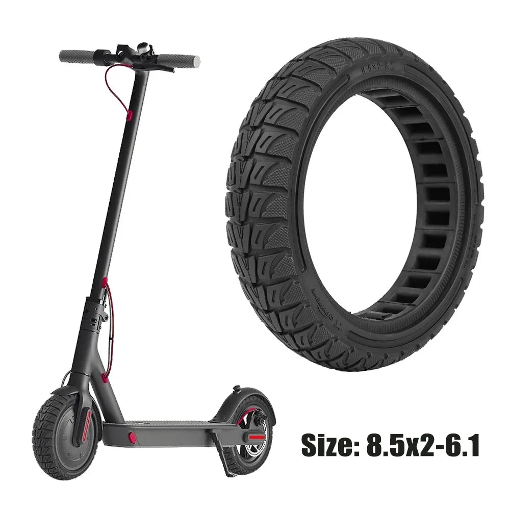 8.5 Inches Damping Durable Wheel 8.5x2-6.1 Honeycomb Solid Tire Colorful for Xiaomi M365 PRO PRO2 1S List Electric Scooter Tyre Electric Bikes & Accessories