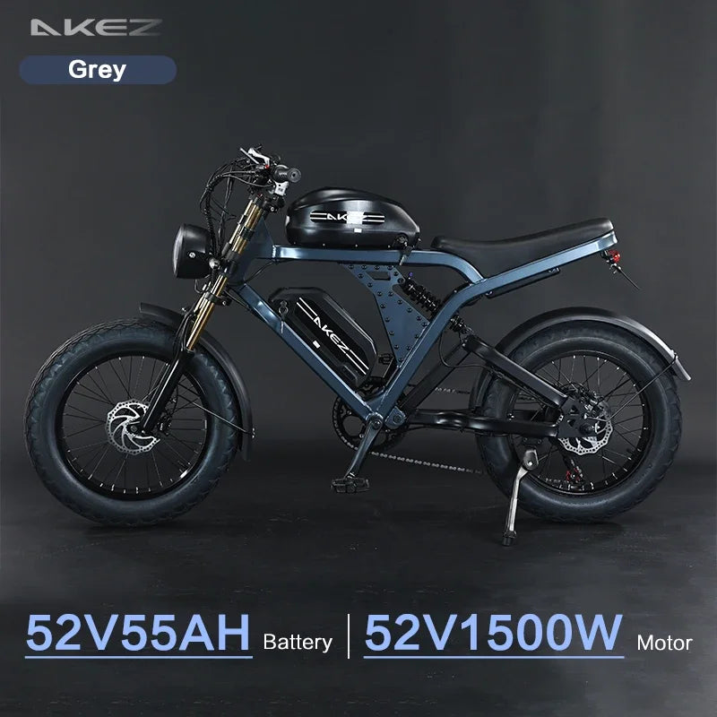 AKEZ 52V 1500W Ebike - Aluminum Alloy Frame My Store