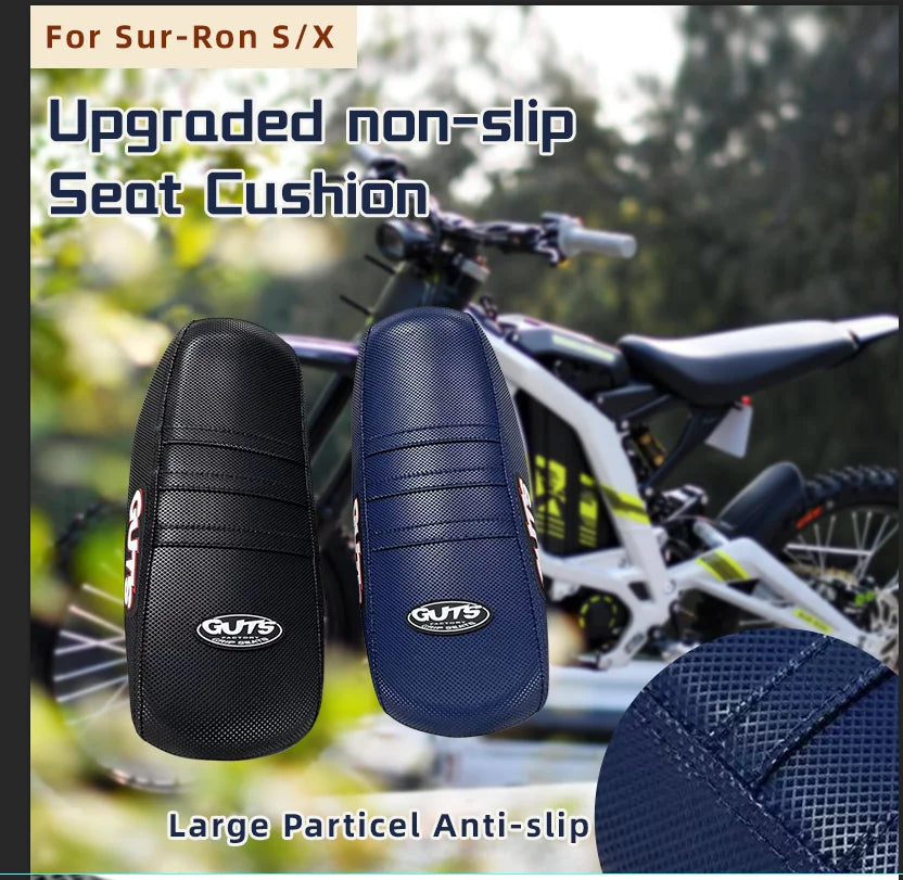 Motorcycle Upgraded non-slip Rear Seat Cushion For Surron Sur-Ron Lightbee Light Bee X S Off-Road Electric Vehicle E-Bike.