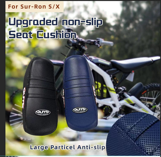 Motorcycle Upgraded non-slip Rear Seat Cushion For Surron Sur-Ron Lightbee Light Bee X S Off-Road Electric Vehicle E-Bike.