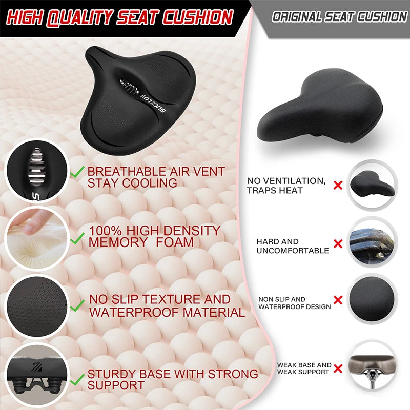 Oversized E-Bike Saddle