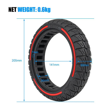 8.5 Inches Damping Durable Wheel 8.5x2-6.1 Honeycomb Solid Tire Colorful for Xiaomi M365 PRO PRO2 1S List Electric Scooter Tyre Electric Bikes & Accessories