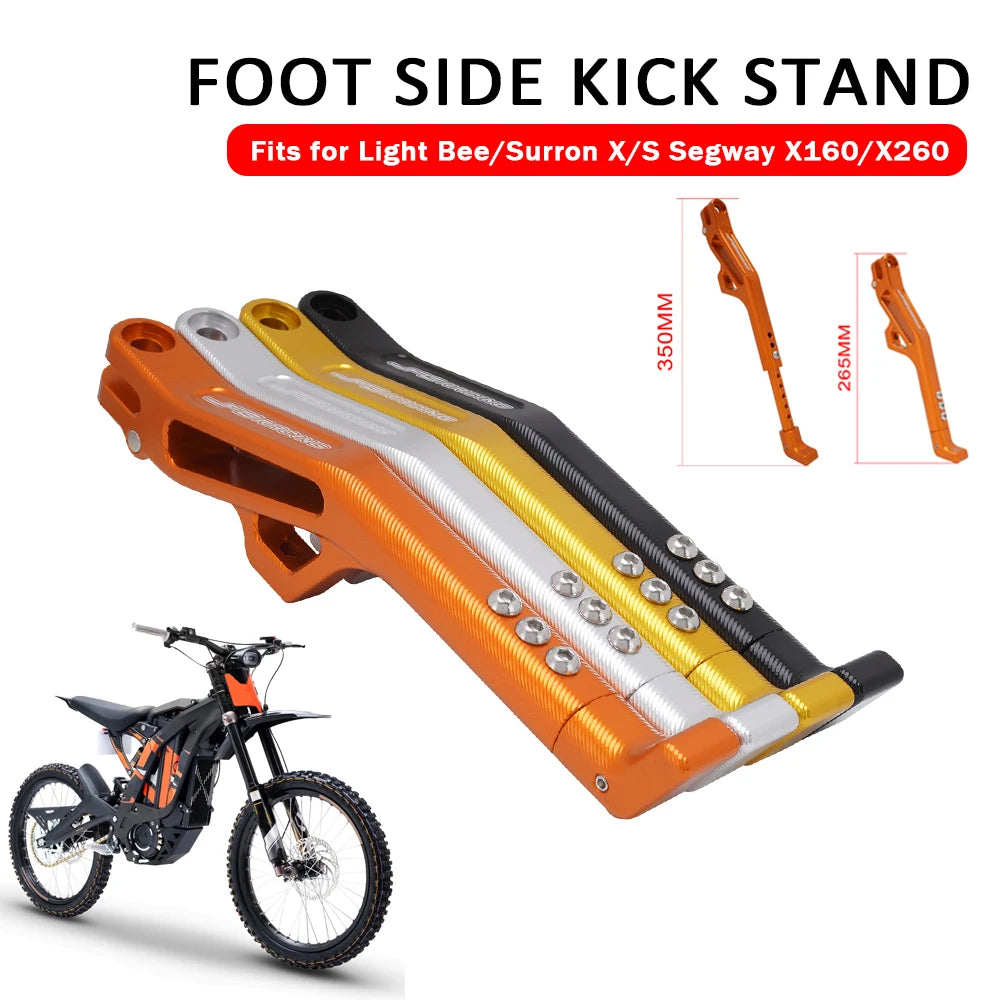 Motocycle Kickstand For SURRON Light Bee Sur Ron Sur-Ron X S X160 X260 Adjustable Side Stand For Electric Support Leg Dirt Bike Electric Bikes & Accessories