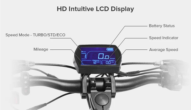 Electric Scooter Instrument Digital Display