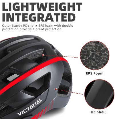 Victgoal MTB Road Bike Helmet – Safety Comfort for Every Ride