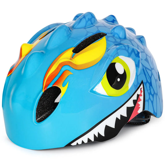 Protect your child with VICTGOAL Kids Bicycle Helmet and Protective Gear. Lightweight, certified safety with 3D cartoon design. Available in fun colors.