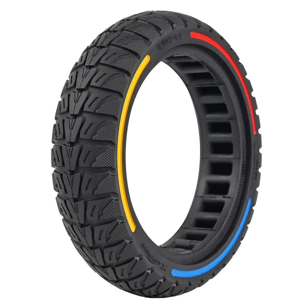 8.5 Inches Damping Durable Wheel 8.5x2-6.1 Honeycomb Solid Tire Colorful for Xiaomi M365 PRO PRO2 1S List Electric Scooter Tyre Electric Bikes & Accessories