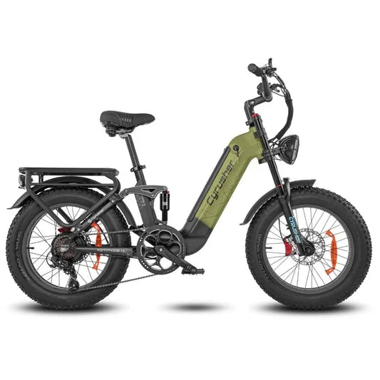 Cyrusher Kommoda 2.0 Step-through Full Suspension Electric Bike