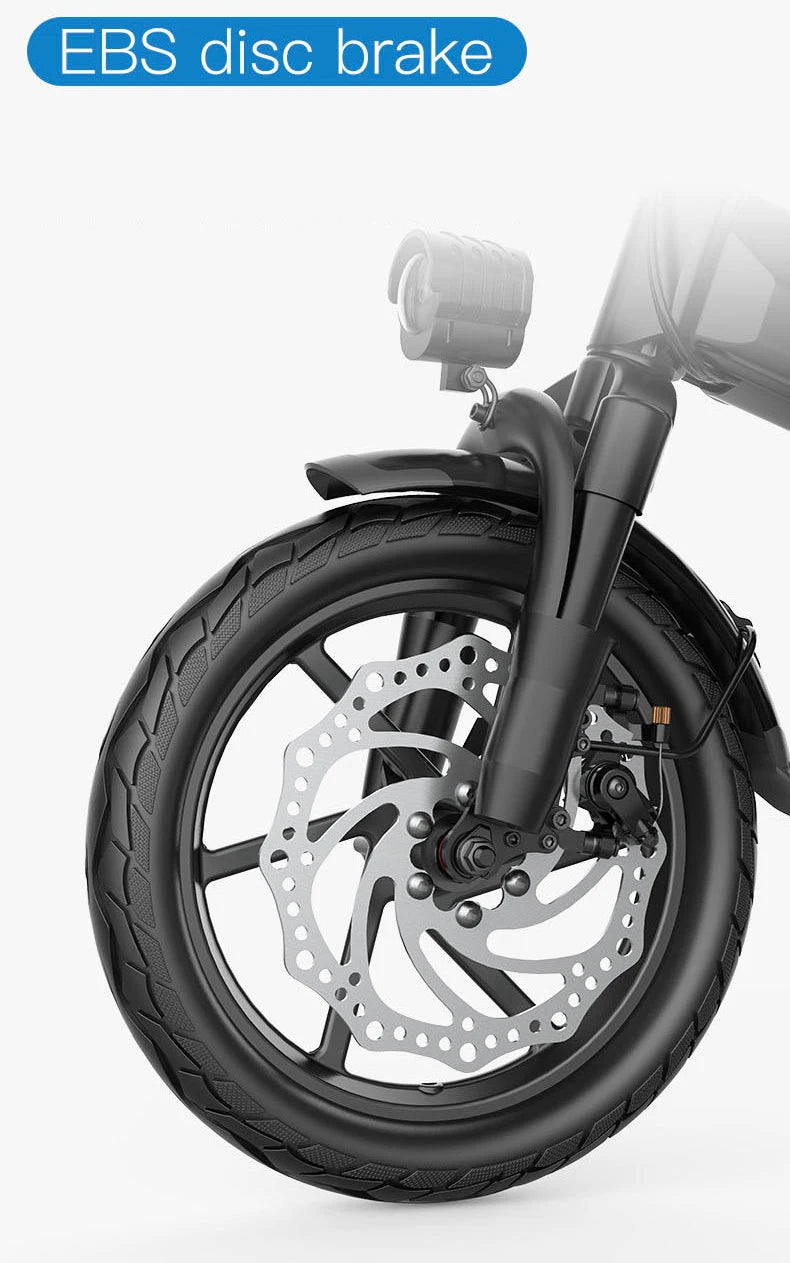 Compact 500W Electric Folding Bike - Lightweight & Long Range
