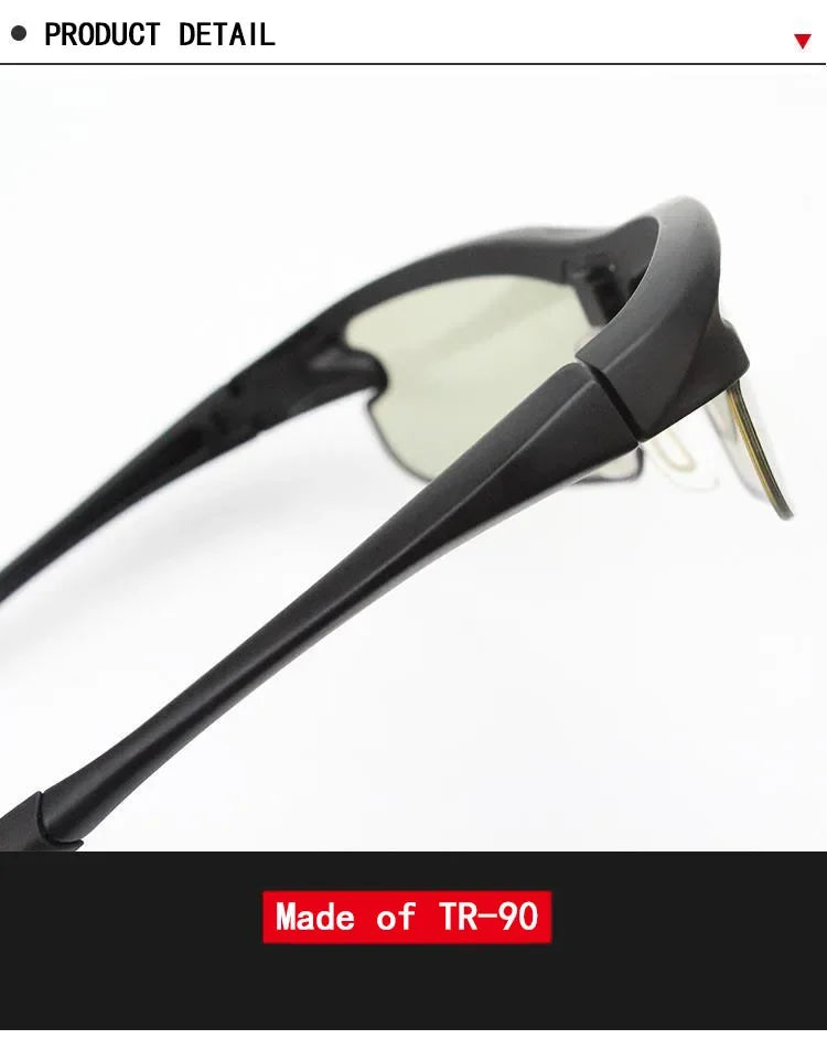 0.1-Second Intelligent Fast Discoloration Cycling Sunglasses