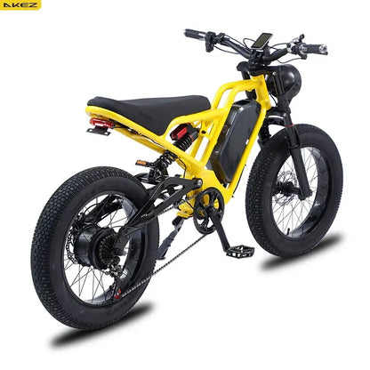 AKEZ Electric Bicycle - 18AH 1500W 48V Mountain Ebike