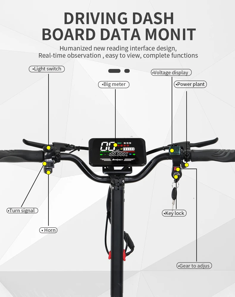 2400W Dual Motor Electric Scooter 40MPH