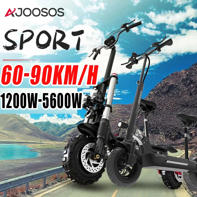 Order Your AJOOSOS Electric Scooter Today! Don’t miss out on the perfect combination of power, range, and style. Whether you’re an urban commuter or an off-road explorer, the AJOOSOS Electric Scooter is your ultimate travel companion