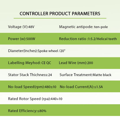 Reliable Electric Brushless Controller for Your E-Bike