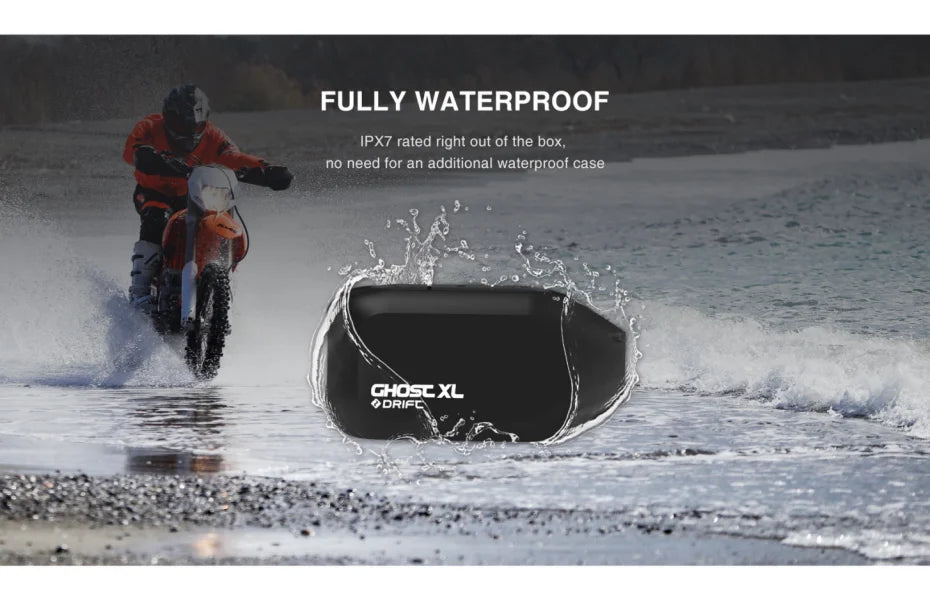 Drift Ghost XL Helmet Cam – Waterproof Action Camera