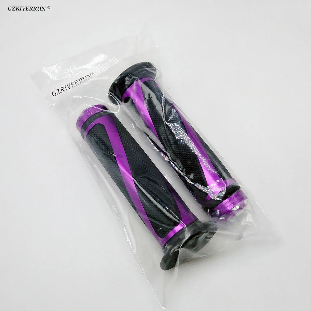 Elevate your SurRon electric bike with these Purple Stripe Handlebar Grips. Perfect for motocross, enduro, and everyday rides, they blend style, durability, and functionality.