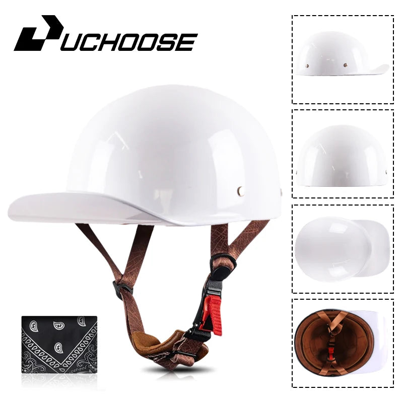 UCHOOSE Retro Baseball Cap Helmet.