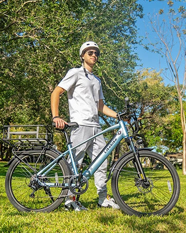 Affordable 26" Electric Bike for Adults with Peak 500W Motor