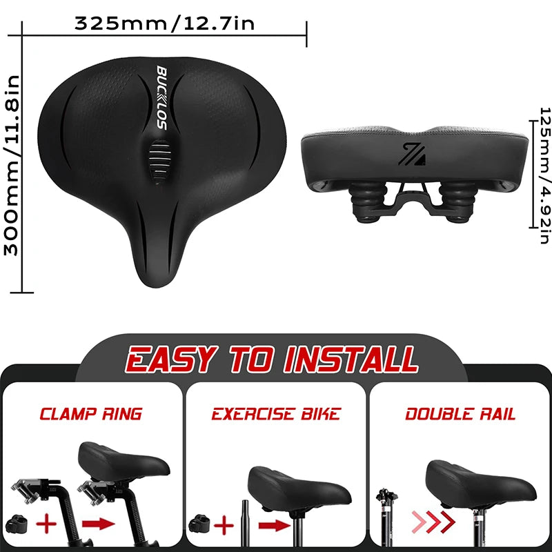 Oversized E-Bike Saddle