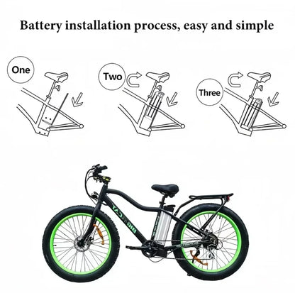 Discover high-quality Silver Fish Style e-bike battery packs for 36V, 48V, and 52V electric bicycles. Shop now at E-Bikes and Accessories for free shipping