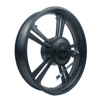 20"x4.0 ﻿48v750w Snow Motor Rear Wheel And Front Wheel Rim Kit Fat Tire Electric Bicycle Integrated Wheel Motor.