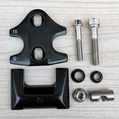 Original 1Set Bicycle Parts Cycle Seatpost Saddle Clamp For Giant TCR ADV Propel Seat Post Head Clamp Gravel Carbon Bike Frame.