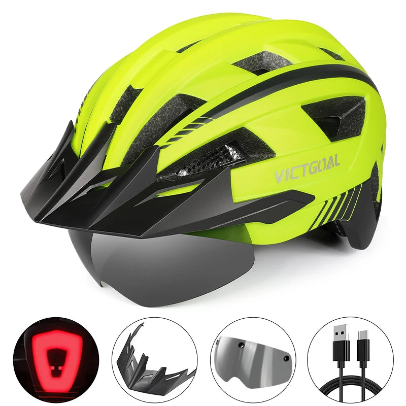 Victgoal MTB Road Bike Helmet – Safety Comfort for Every Ride